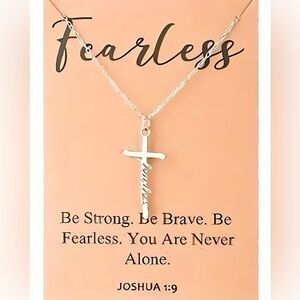 NWT GORGEOUSLY DELICATE STAINLESS STEEL FEARLESS NECKLACE OTHER STYLES AVAILABLE